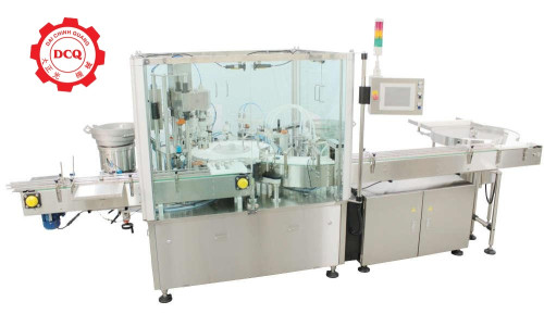 Automatic Filling, Plugging & Capping Machine ( 3 in 1)