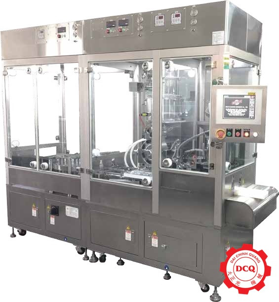 Máy Chiết Rót Và Đóng Nút Bột Lọ (Vial) Tự Động