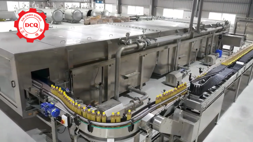 Automatic Pasteurization and Cooling Tunnel System